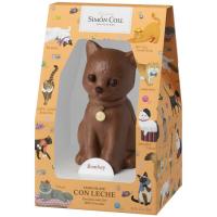 Gato de chocolate con leche pintado SIMON COLL, 165 g