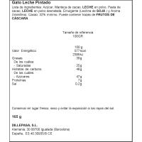 Gato de chocolate con leche pintado SIMON COLL, 165 g