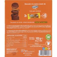 Xocolatines cacauet cups CONGUITOS, caixa 102 g