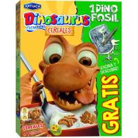 Dinosaurus de cereal a cullerades ARTIACH, caixa 320 g