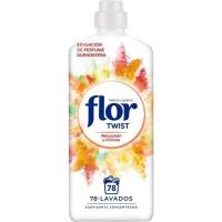 Suavizante Twist melocotón FLOR, botella 78 dosis