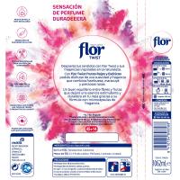 Suavizante Twist frutos rojos FLOR, botella 59 dosis