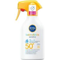 Crema solar babies&kids FP50+ NIVEA SENSITIVE, pistola 270 ml