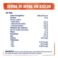 Beguda de civada sense sucre ALPRO, brik 1 litre