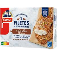 Filets d`abadejo amb llavors & quinoa FINDUS, caixa 250 g