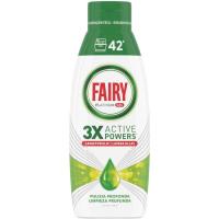 Lavavajillas máquina gel higiene FAIRY, botella 42 dosis