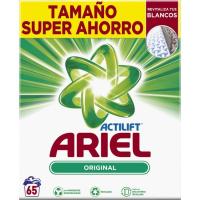 Detergent en pols original ARIEL, maleta 65 dosi