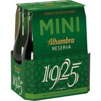 Cervesa ALHAMBRA RESERVA 1925, pack ampolla 6x22,5 cl