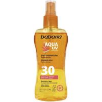Protector solar bifásico fp30 BABARIA, spray 200 ml
