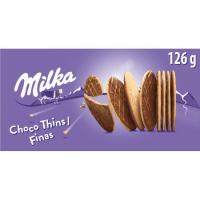 Galeta fina de xocolata MILKA, caixa 126 g