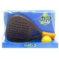 Figura de chocolate pala de pádel MUSFI'S, caja 280 g