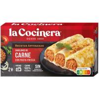 Canelons de carn LA COCINERA, caixa 500 g