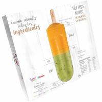 Gelat artesanal de fruites sabor kiwi i mango SPRIM FRUITS, caixa 4 u