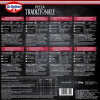 Pizza tradizionale pancetta delicata DR OETKER, caixa 375 g