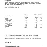 Gazpacho temporada ALVALLE, botella 250 ml