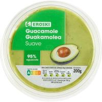 Guacamole suave EROSKI, 200 g