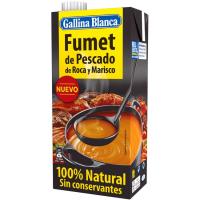 Fumet de peix GALLINA BLANCA, brik 1 litre