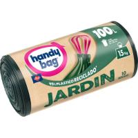 Bolsa de basura jardin 95% 100 l. HANDY BAG, paquete 10 uds