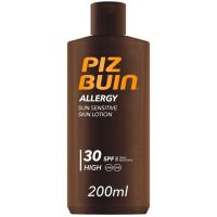 Loción solar allergy SPF30 PIZ BUIN, bote 200 ml