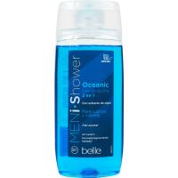 Gel dutxa 2en1 oceanic MEN BY BELLE, pot 250 ml