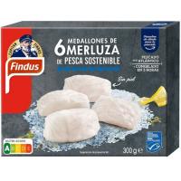 Medallones de merluza MSC FINDUS, caja 300 g