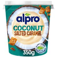 Yogur de coco y caramelo con sal ALPRO, tarrina 340 g