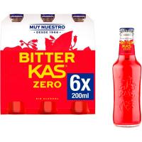 Bitter sense alcohol KAS ZERO, pack 6x20 cl