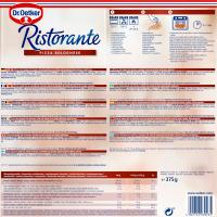 Pizza Ristorante bolognese DR.OETKER, caja 375 g