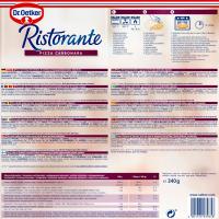 Pizza Ristorante carbonara DR.OETKER, caixa 340 g