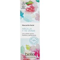 Mascarilla purificante arcilla+carbón activo BELLE, tubo 100 ml