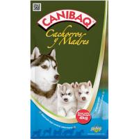 Alimento seco para cachorros de perro CANIBAQ, saco 4 kg