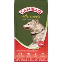 Alimento seco alta energía para perro adulto CANIBAQ, saco 15 kg