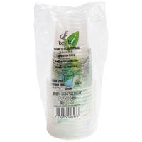 Got transparent d`un sol ús en PLA, 100% compostable, 350 cc BETIK, pack 15 u