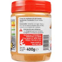 Crema de cacauet EROSKI, 400 g