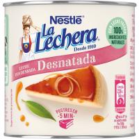 Llet condensada desnatada LA LECHERA, llauna 387 g