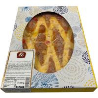 Coca brioche crema cereza almendra PEIRON, caja 500 g