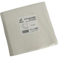 Mantel de papel plegado blanco 1x1 metro, pack 10 uds