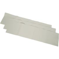 Mantel de papel plegado blanco 1x1 metro, pack 10 uds