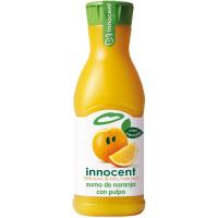Zumo de naranja con pulpa INNOCENT, botella 900 ml