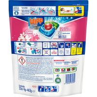 Detergente en cápsulas WIPP POWER FLORAL, bolsa 33 dosis