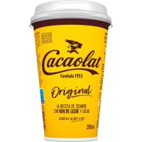 Batido de cacao original CACAOLAT, vaso 20 cl