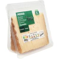 Queso de oveja curado EROSKI, cuña cortada 250 g