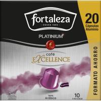 Café Excellence comp. Nespresso FORTALEZA, caja 20 monododis