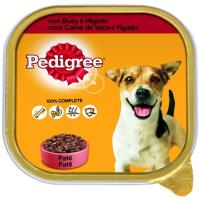 Aliment amb bou-fetge per a gos PEDIGREE, terrina 300 g