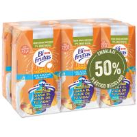 Bifrutas original tropical sense sucre PASCUAL, pack 6x200 ml