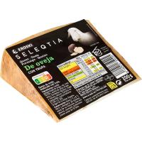 Queso de oveja con trufa EROSKI SELEQTIA, cuña 200 g