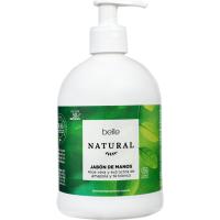Jabón de manos BELLE NATURAL, dosificador 500 ml