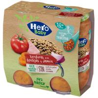 Hero Baby Papillas de Cereales sin Gluten y sin Azúcares Añadidos - Para  Bebés a Partir de los 4 Meses - Pack de 6 x 340 g : : Alimentación  y bebidas