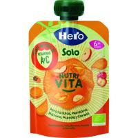 Bolsita eco patata dulce manzana plátano HERO, doypack 100 g