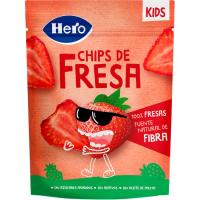 Snack chips de fresa HERO, bolsa 12 g